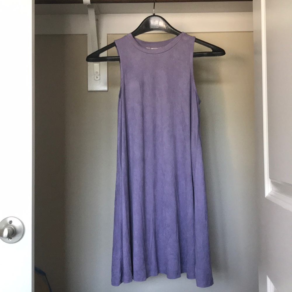 Purple, Velvet Dress